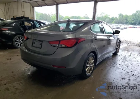 2014 Hyundai Elantra Se z USA, uszkodzony, nr VIN 5NPDH4AE5EH518000